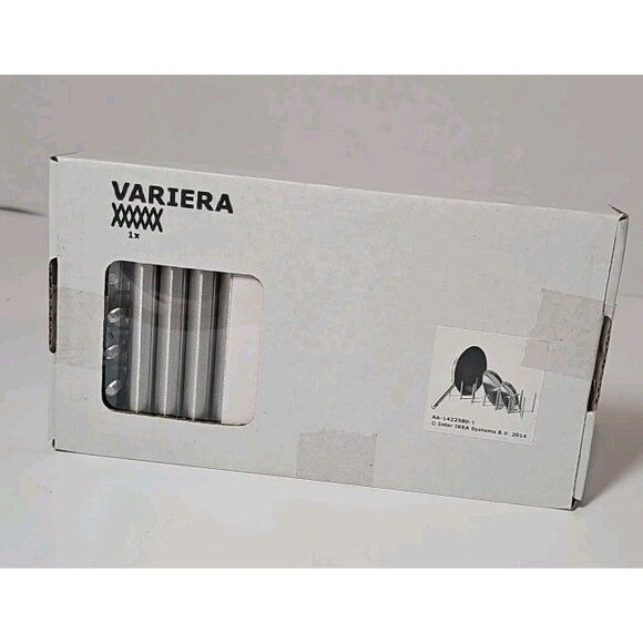 IKEA VARIERA Stainless Steel Pot Lid Organizer Expandable Dish Rack - Picture 2 of 5